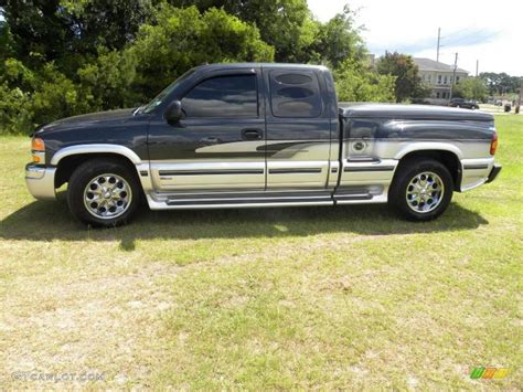 2003 Carbon Metallic Gmc Sierra 1500 Slt Extended Cab 31791059 Photo 2 Car