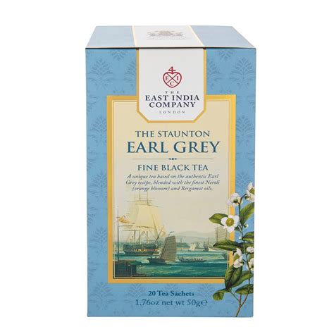 The East India Company The Staunton Earl Grey Black Tea Sachets 25 G Pack Of 1