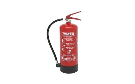 6 Litre Water Fire Extinguisher Firechief Xtr Hydrant Paper Fire