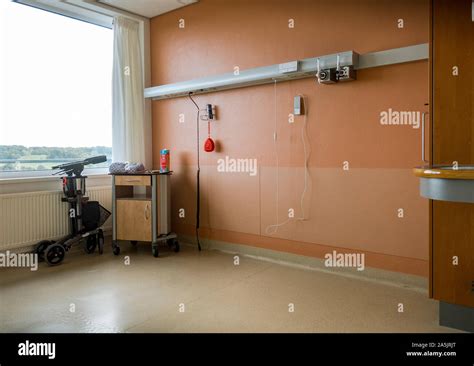 Empty hospital room, without bed, Netherlands Stock Photo - Alamy