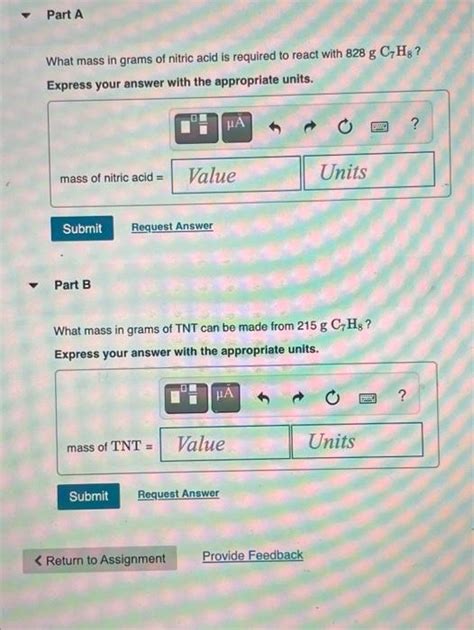 Solved Part A What Mass In Grams Of Nitric Acid Is Required Chegg
