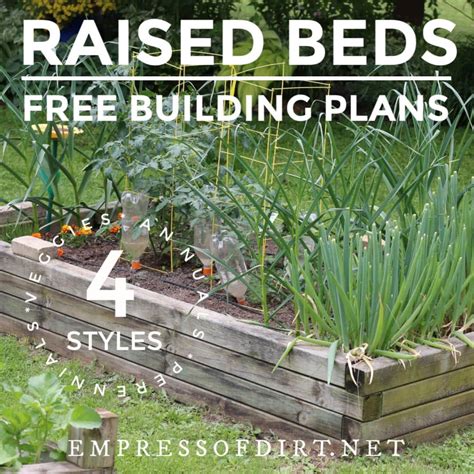 Free Plans for Building Raised Garden Beds | Empress of Dirt