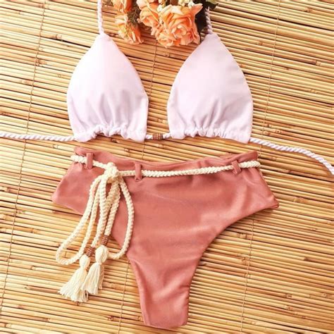 Biquíni cortininha hot pants calcinha cintura alta Elo