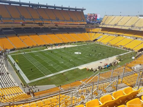 Heinz Field Seating Chart With Row Numbers Two Birds Home