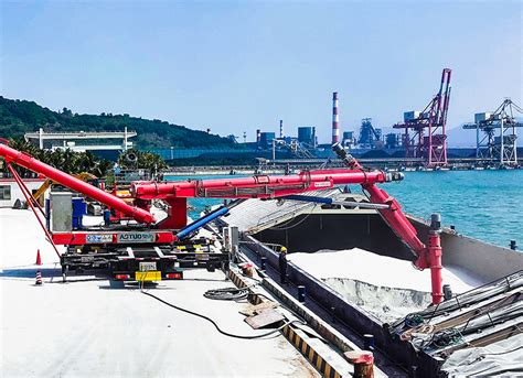 Vehicle Mounted Screw Ship Unloader Hangzhou Aotuo Mechanical And