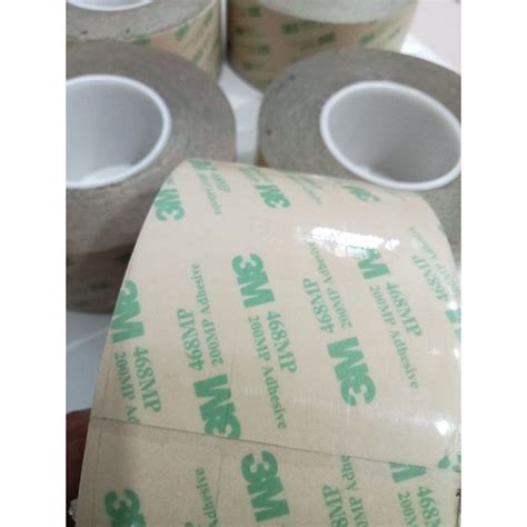 Jual DOBEL TIP 3M DOUBLE TAPE ADHESIVE 3M 468MP 200MP Shopee Indonesia