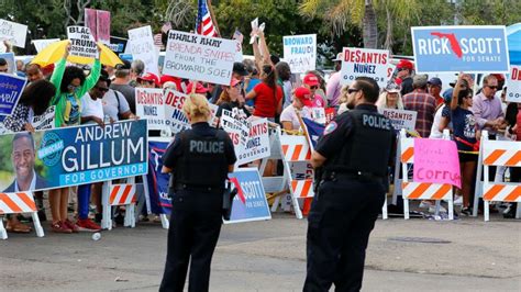 Florida Heads To Recount In Razor Thin Governor Senate Races After Counties Submit Unofficial