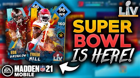 The Super Bowl Promo Is Here Full Overview Madden Mobile 21 Youtube