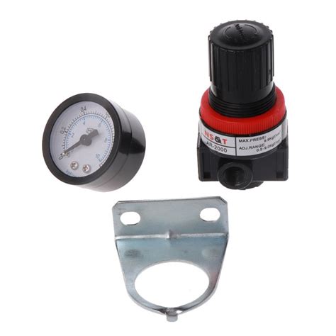 Ar Air Control Pressure Gauge Compressor Relief Regulator