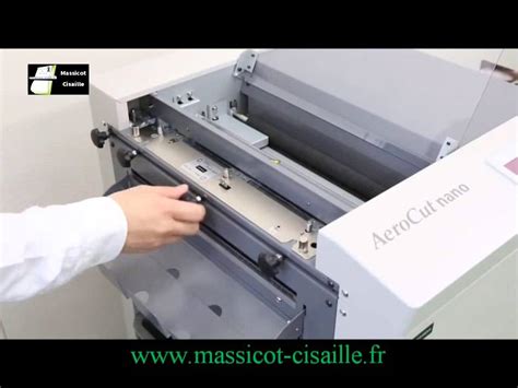 Coupeuse De Cartes Aerocut Nano Youtube