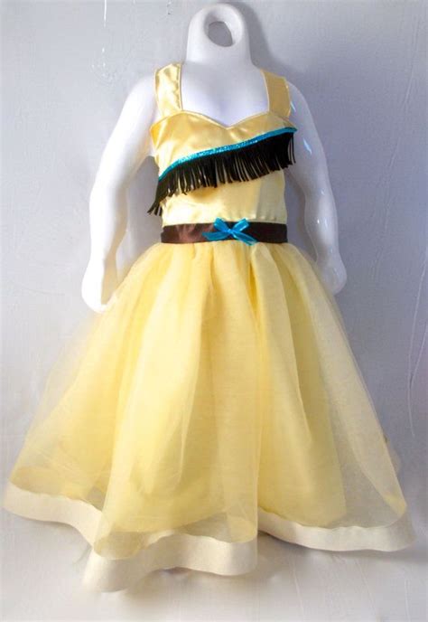 Pocahontas Dress Pocahontas Birthday Party Princess Dinner Etsy