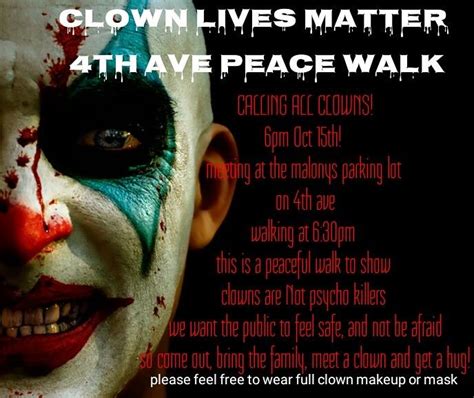 Clown Lives Matter Peace Walk Planned For Tucson Arizona Time