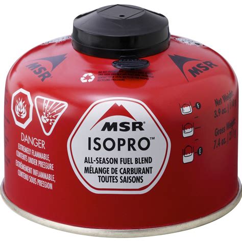 Msr Isopro G Fuel Canister For Outdoor Stoves