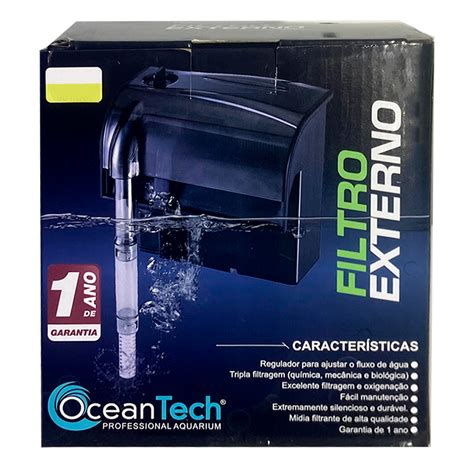 Filtro Hang On HF 300 Ocean Tech Fish Top Loja De Aquarismo Online