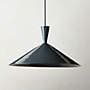 Exposior Midnight Blue Pendant Light Model By Paul Mccobb