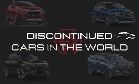 Discontinued Cars In The World In 2023 | Engineeringmix