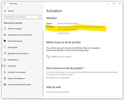 Fa Ons De V Rifier Si Windows Est Correctement Activ