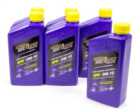 XPR 0w10 - Olio Motore Royal Purple - 100% Sintetico - MTElaborazioni