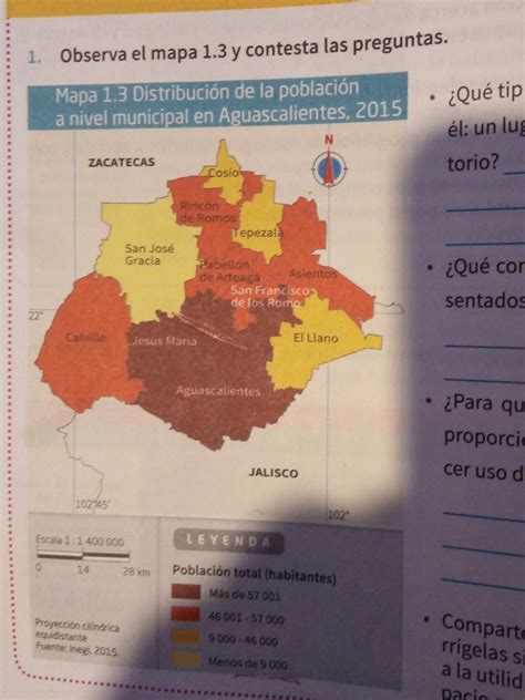 Que Componentes Geograficos Estan Representados En El Mapa Ayuda Es