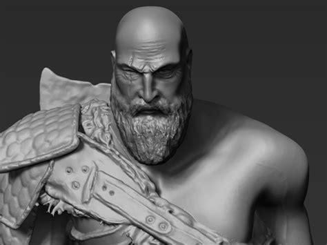 Archivo Stl Gratis Kratos God Of War Modelo De Impresi N Ddise O