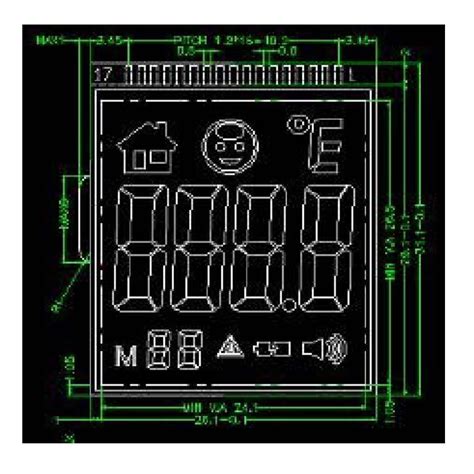 Tn Stn Htn Fstn Va Lcd Screen Monochrome Segment Lcd Module China Lcd