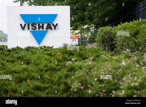 vishay logo  res stock photography  images alamy