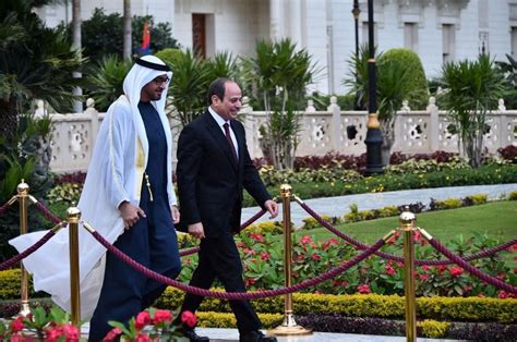 UAE president met by Egypt's Sisi on Cairo visit | Reuters