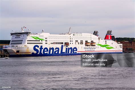 Ms Stena Scandinavica Cruiseferry By Stena Line In City Centre Port On