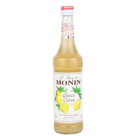 Monin Lemon Citron Glasco 70cl Knol Slijterij Almelo