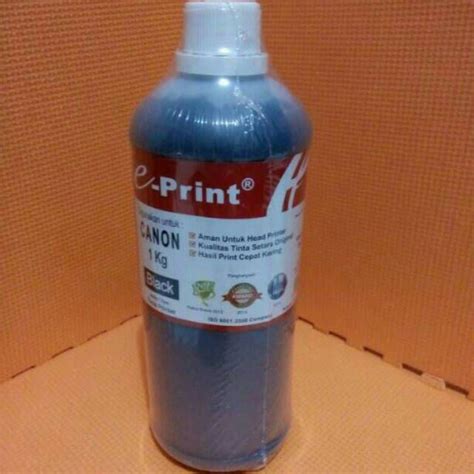 tinta printer botol besar hitam epson