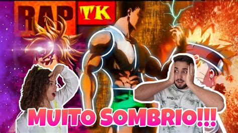 React Rap A Ira Dos Protagonistas Gon Meliodas Naruto Tk Raps