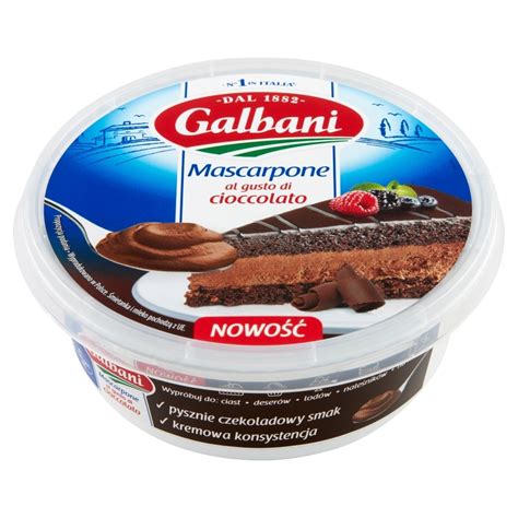 Galbani Ser Mascarpone O Smaku Czekoladowym G Promocje I Gdzie