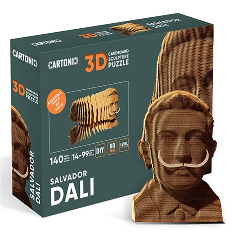 Cardboard puzzle Cartonic 3D Puzzle SALVADOR Fiyatı Özellikleri