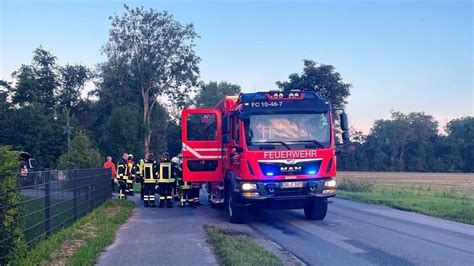 Feuerwehr Einsatz in Otterndorf Sonderlob der Rettungskräfte für