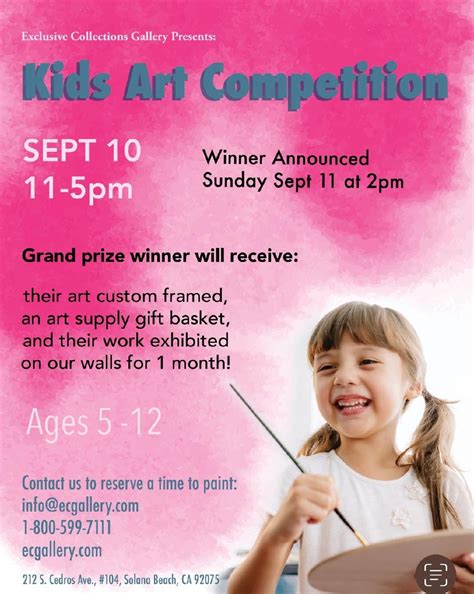 Sep 10 | Kids Art Contest | San Diego, CA Patch