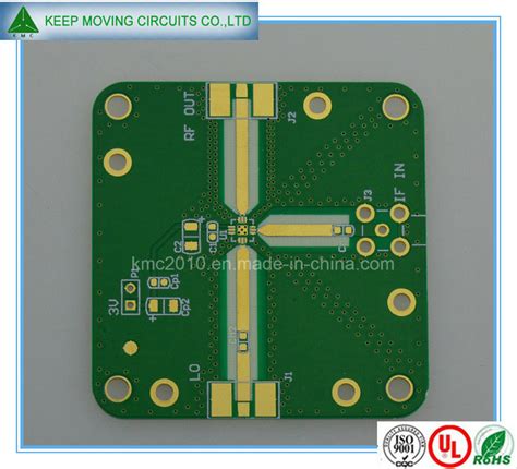 High Frequency High Speeding Pcb With Material Rogers And Ptfe China