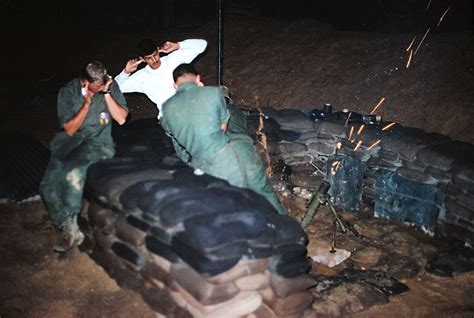 Mortar Firing Vietnam 1967 Combined Action Program Marine Flickr