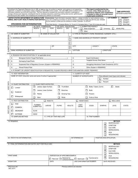 Ppq Form 391 Fill Out Sign Online And Download Fillable Pdf