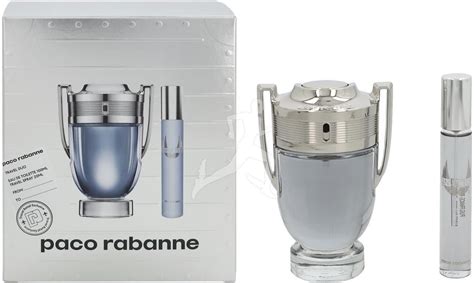 Zestaw kosmetyków dla mężczyzny Paco Rabanne Invictus Miniaturka 20 ml