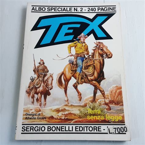 TEX ALBO SPECIALE N 2 TERRA SENZA LEGGE BONELLI RetroForce