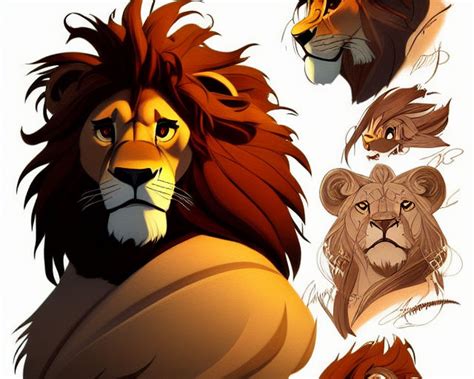 Lion Concept Images by KRJAdopts on DeviantArt