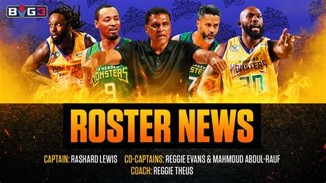 Roster News: 3 Headed Monsters Retain the Same Core – BIG3