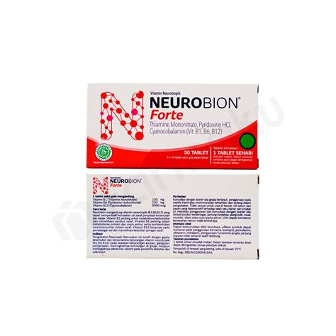 Neurobion Forte Strip 10 Tablet Farmaku