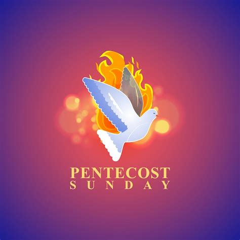 Premium Vector Vector Illustration Concept Of Pentecost Sunday