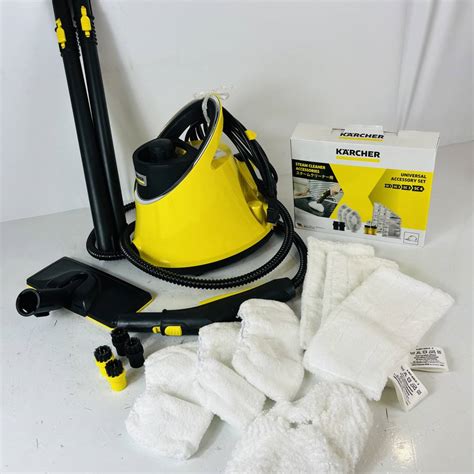 Qa1254 Karcher ケルヒャー スチームクリーナー Sc Jtk20 本体＋アクセサリーセット 替えクロス付き 検k スチームタイプ