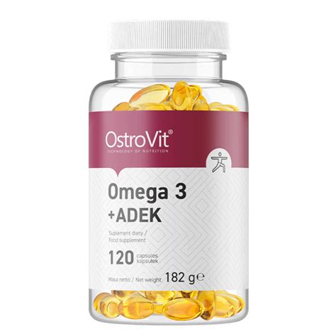 OstroVit Omega 3 ADEK 120 Softgel Capsules