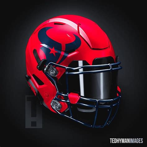 Texans Football Helmet Outline