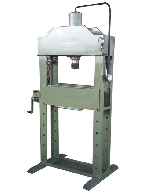 Mild Steel 100 Ton Hydraulic Press Automation Grade Manual At Rs