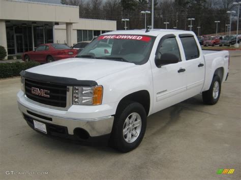 2010 Summit White Gmc Sierra 1500 Sl Crew Cab 4x4 61241970 Photo 2