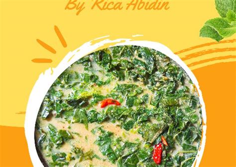 Resep Bobor Daun Singkong Oleh Rica Abidin Cookpad